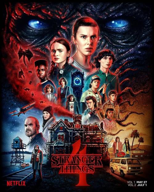 Netflix五部爆火剧齐上线！怪奇物语终季引期待！