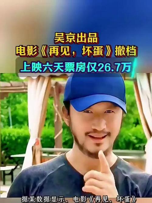 吴京新片《再见,坏蛋》票房惨淡被下架,观众 太假了! 吴京新片《再见,坏蛋》票房惨淡被下架,观众 太假了!