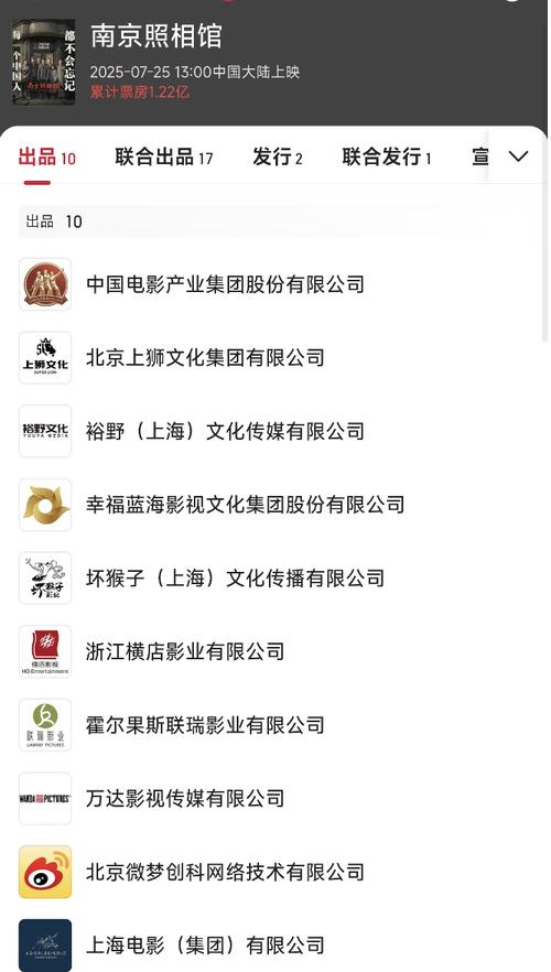 暑期档票房破亿创纪录！《南京照相馆》领跑，超11亿