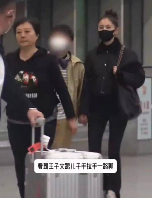 王子文带儿子挑镜，豆芽高个懂事，母子温馨引点赞