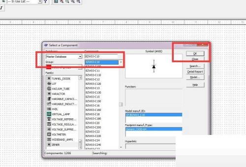 multisim怎么绘制BZW03-C10二极管?multisim绘制BZW03-C10二极管教程截图