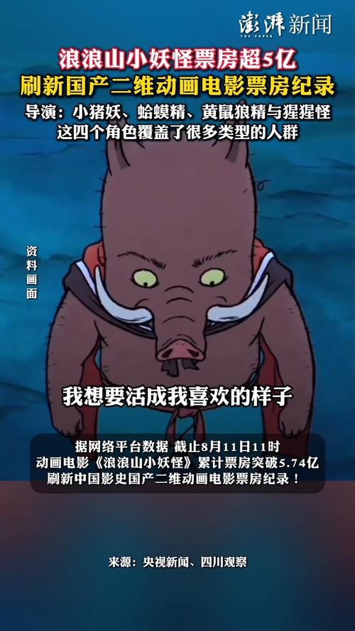 浪浪山票房破6亿创纪录，国产动画电影亮眼！