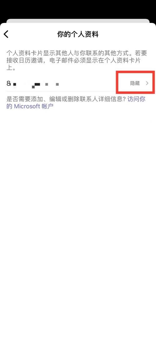 Microsoft Teams怎么显示个人资料?Microsoft Teams显示个人资料教程截图
