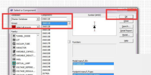 multisim怎么绘制1N6011B二极管?multisim绘制1N6011B二极管教程截图