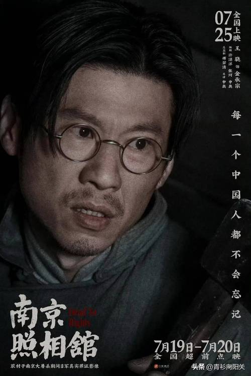 暑期高分反战片推荐！《南京照相馆》震撼评分9.5