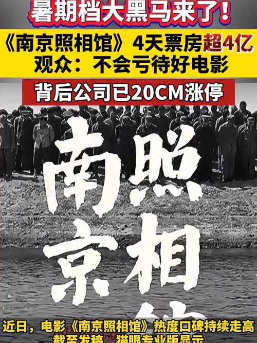 暑期票房冠军《南京照相馆》 小人物大情怀，铭记历史
