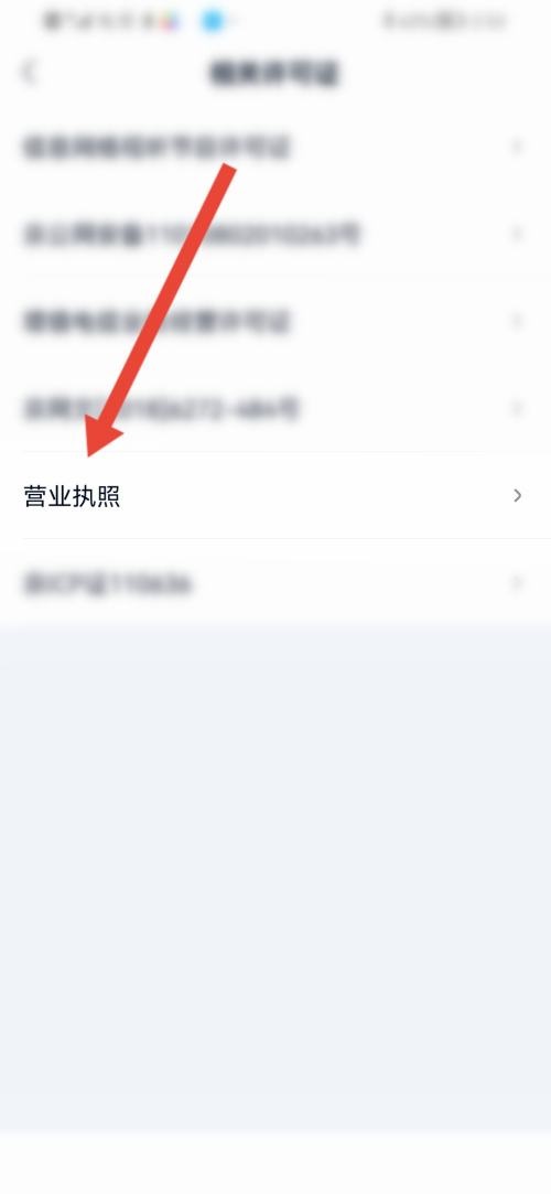 爱奇艺极速版怎么查看营业执照?爱奇艺极速版查看营业执照教程截图