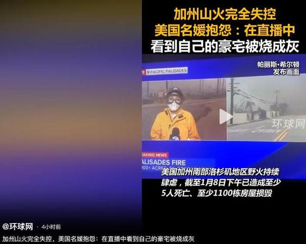 洛杉矶日落大火:好莱坞豪宅受威胁,消防局最新进展 洛杉矶日落大火:好莱坞豪宅受威胁,消防局最新进展