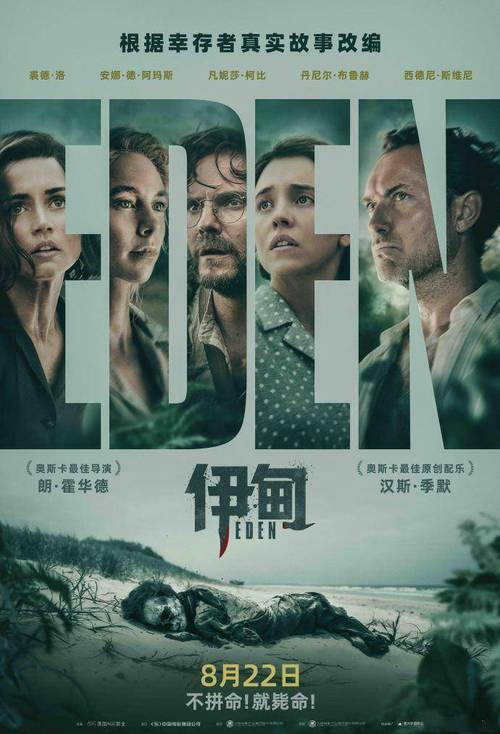 《伊甸》快上映!真实故事,霍华德新片,裘德·洛主演,8.25小西天有福利 《伊甸》快上映!真实故事,霍华德新片,裘德·洛主演,8.25小西天有福利
