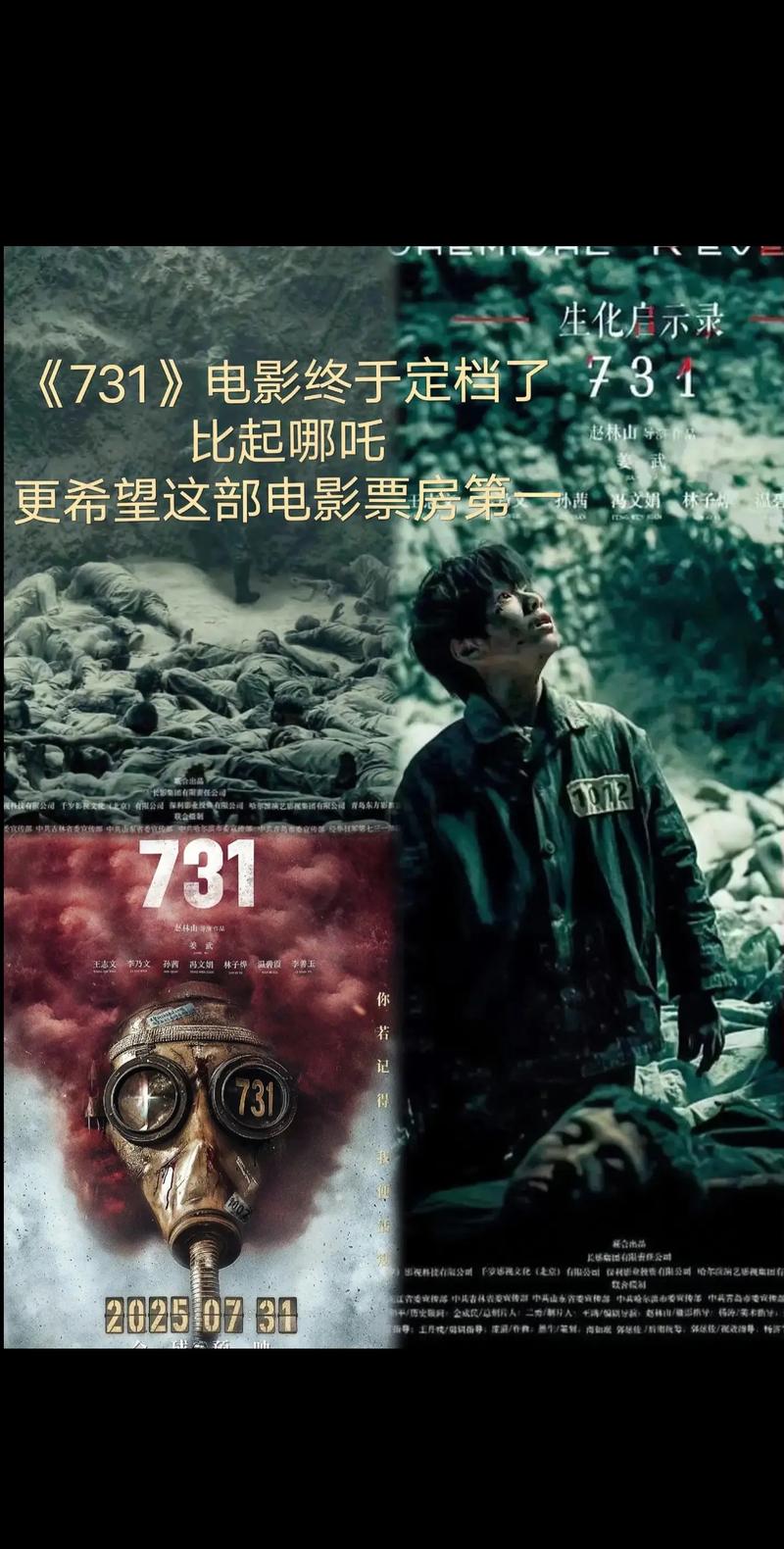 《731》上映日期待定，尺度引发争议